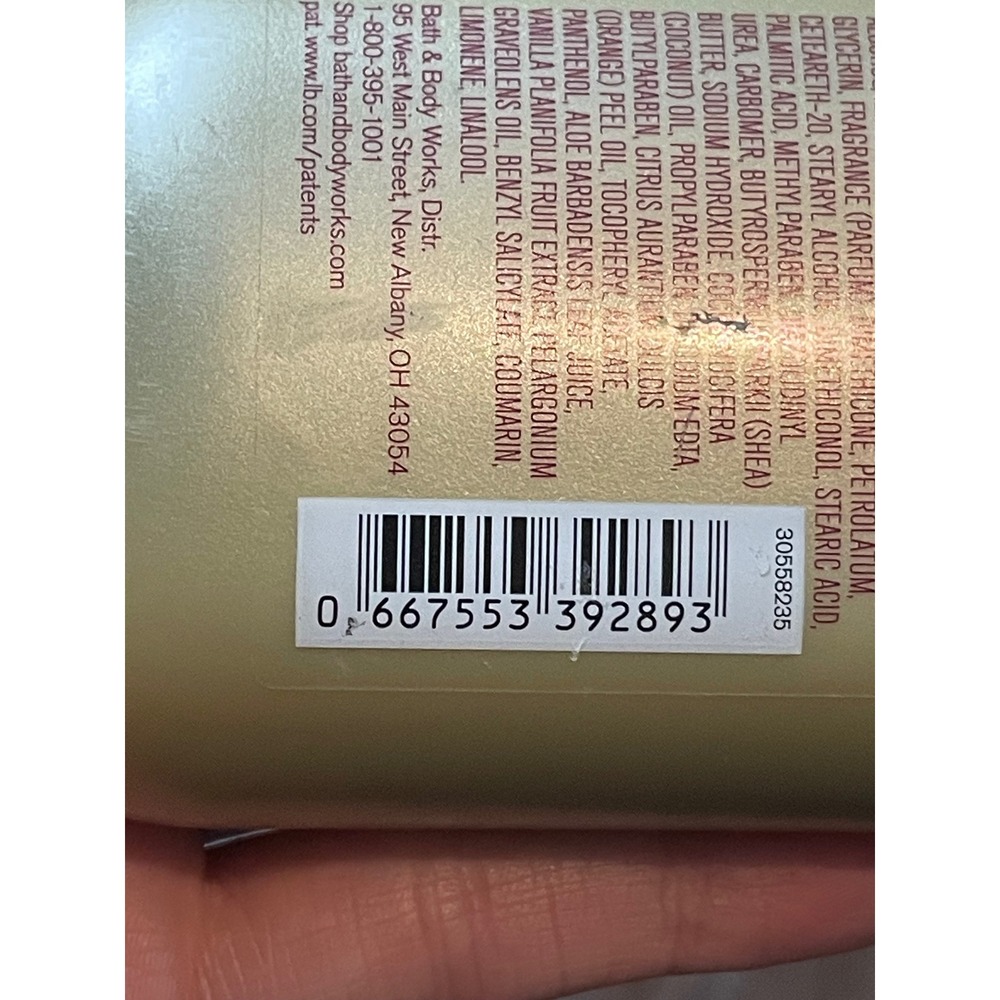Bath & Body Works Dahlia Body Lotion Shea Vitamin E 24 Hr Moisture 8 Oz - Picture 4 of 5
